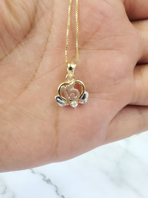 10K Gold Heart Charm