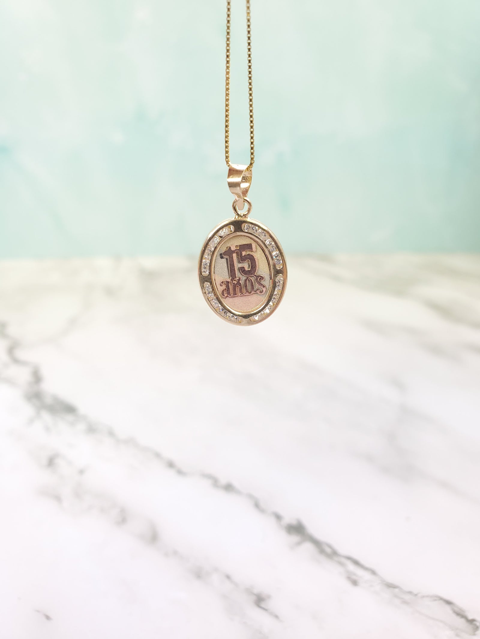 10K Gold Anos Charm