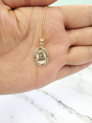 10K Gold Anos Charm