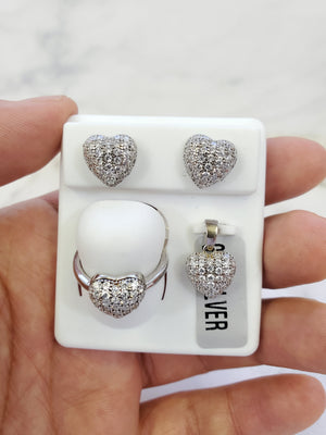 925 Silver CZ  Bridal Jewelry