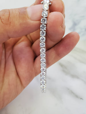 925 Silver Tennis Bracelet 