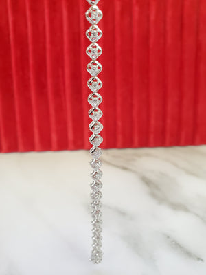 925 Silver Tennis Bracelet