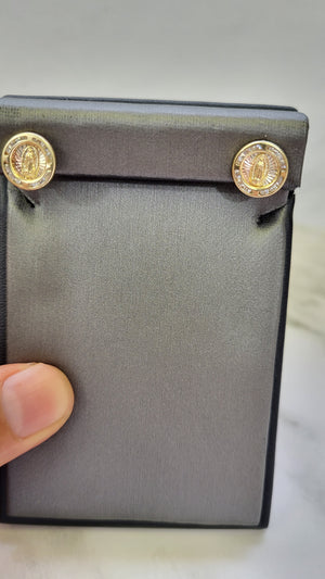 10K Gold mary Earrings