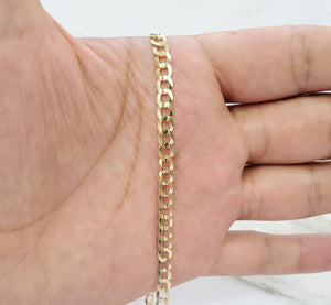 14K Gold Cuban Bracelet