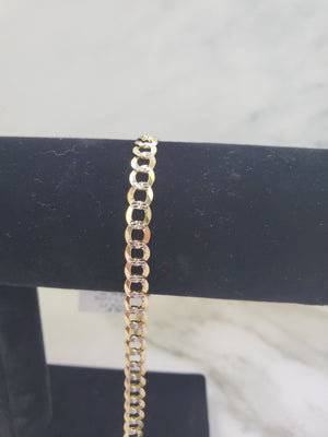 14K Gold Cuban Bracelet