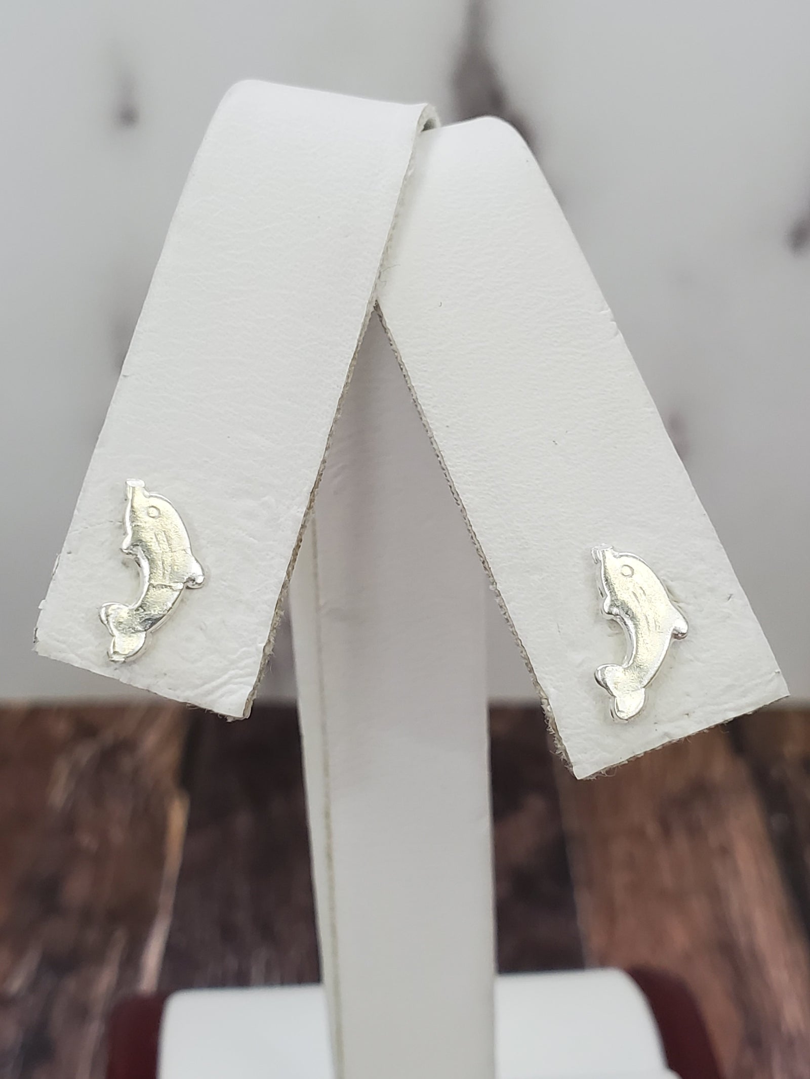 925 Sterling Silver Fish Earrings for Women