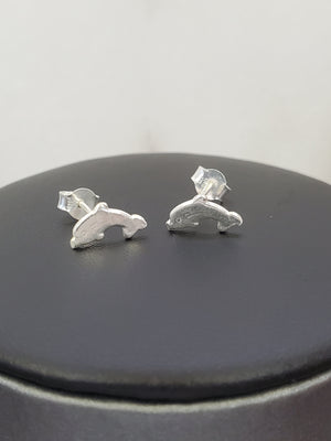 925 Sterling Silver Fish Earrings for Women