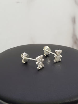 925 Sterling Silver Littel Monkey Earring for Womens kids