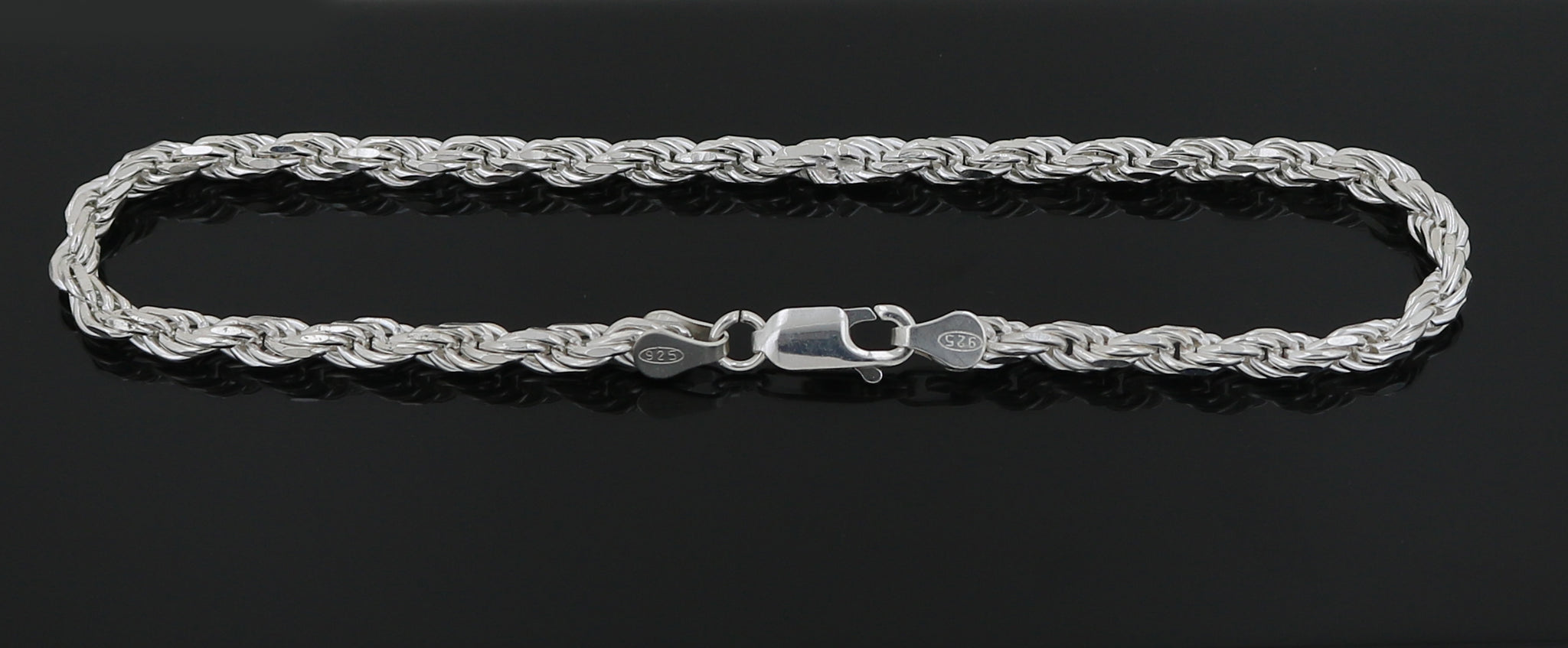 Baronyka Men's Rope Gold Chain Bracelet