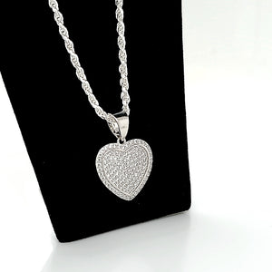 925 Silver Heart Charm