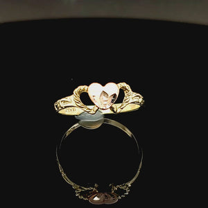 10K Gold Heart Ring