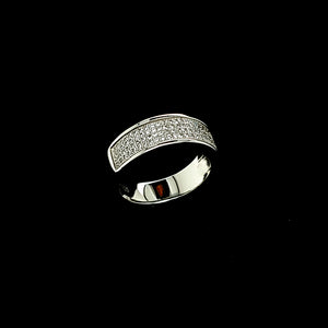 925 Silver 4-Row Ring