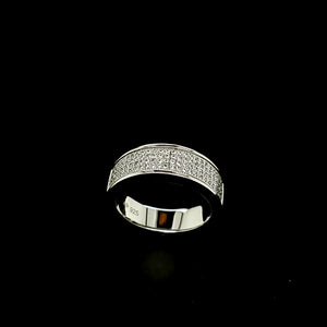 925 Silver 4-Row Ring