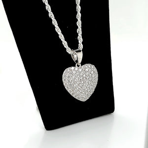 925 Silver Heart Charm