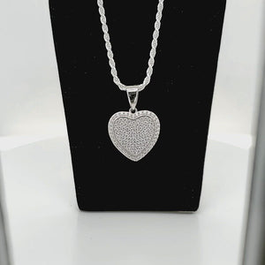 925 Silver Heart Charm