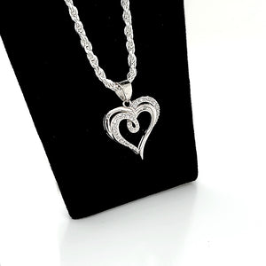 925 Silver Heart Charm