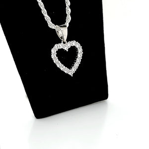 925 Silver Heart Charm