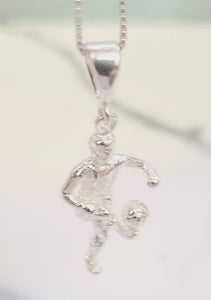 925 Silver Football Player
