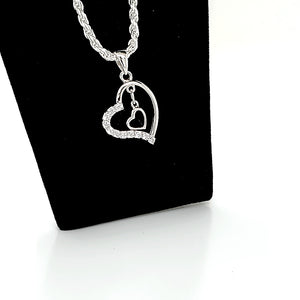 925 Silver Heart Charm