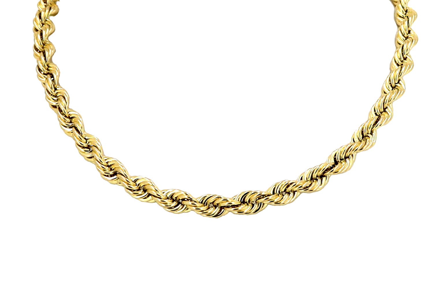 Gold Cutter Rope Gold Rope Chain For Men