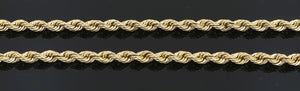 10k gold rope chain 