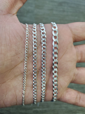 925 Silver Cuban Chain