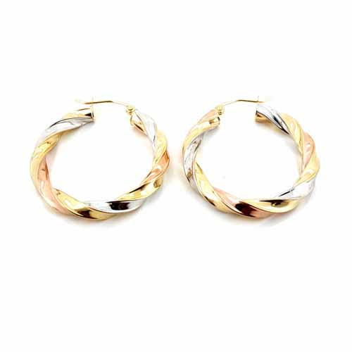 10k Gold Hoop Earrings