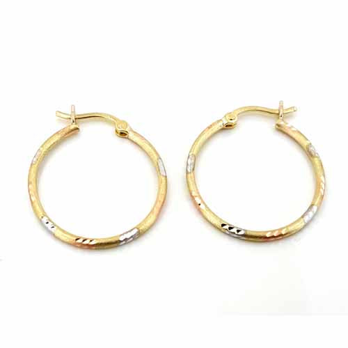 10k Gold Hoop Earrings