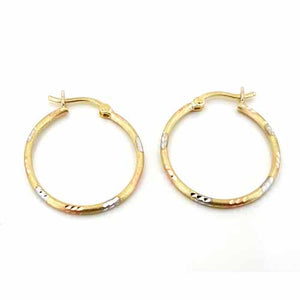 10k Gold Hoop Earrings