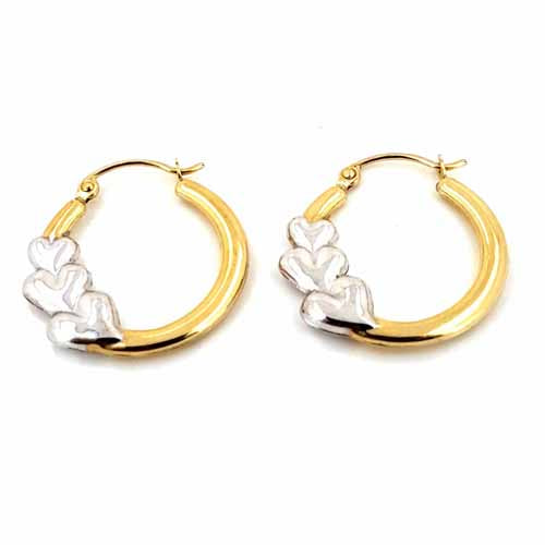 10k Gold Hoop Earrings