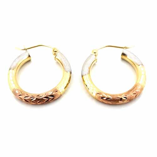 10k Gold Hoop Earrings