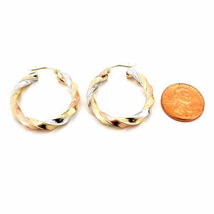 10k Gold Hoop Earrings