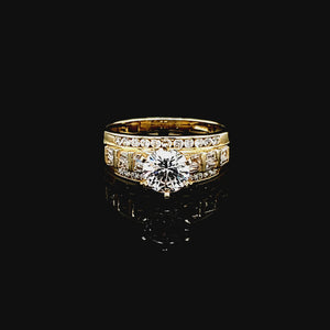 10K Gold Solitaire Ring