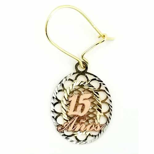 10k gold Años Earrings
